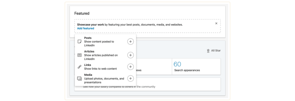 How To Add A Featured Section On LinkedIn