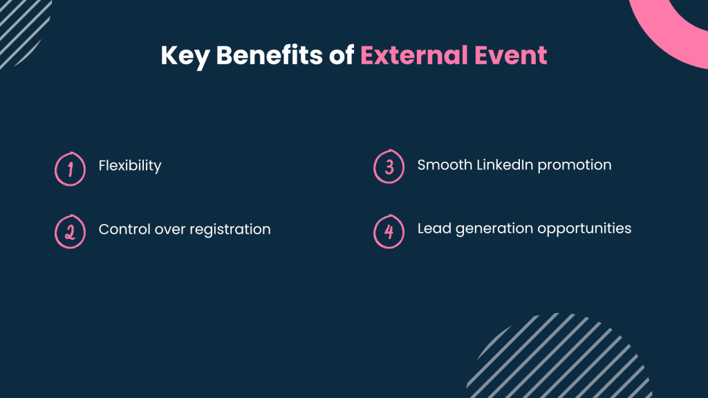 Benefits of External Event Links