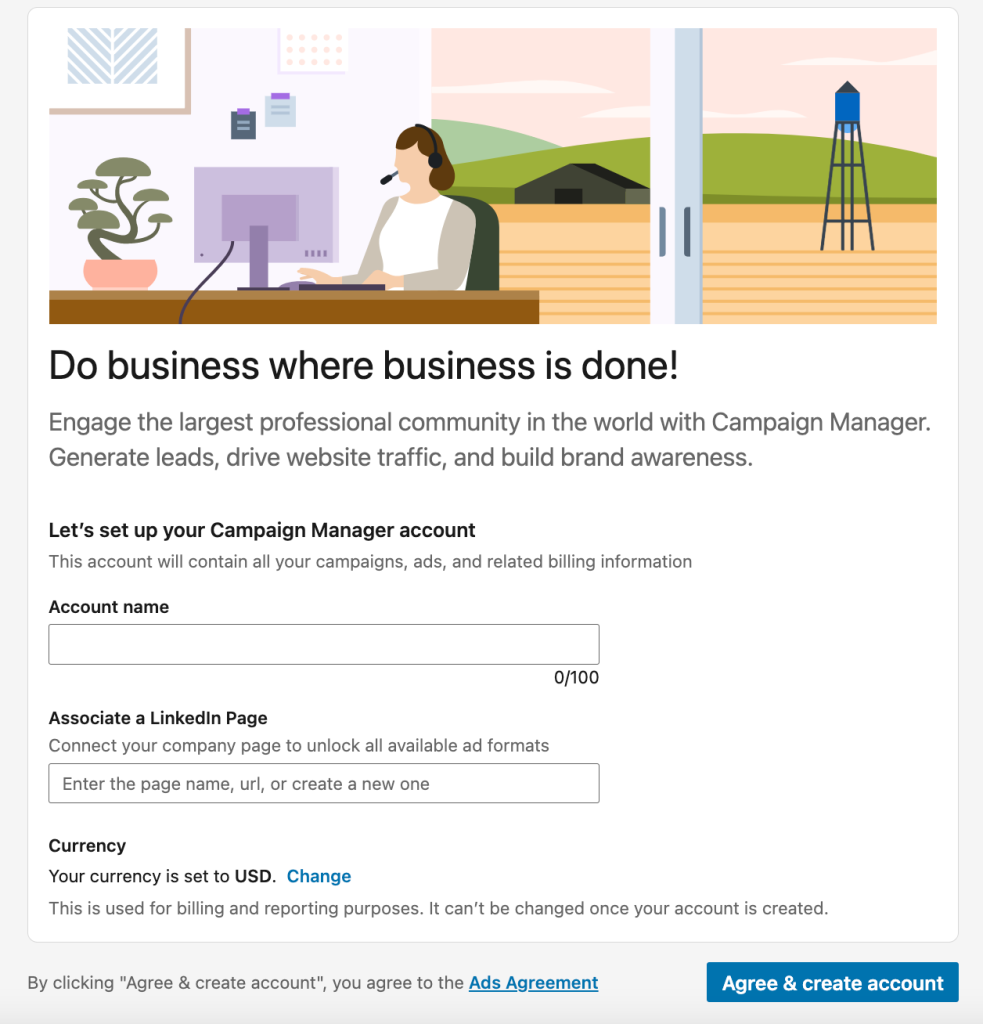 Step 2 Log in to Campaign Manager or create an account