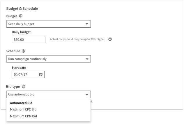 Step 6 Create your budget and schedule