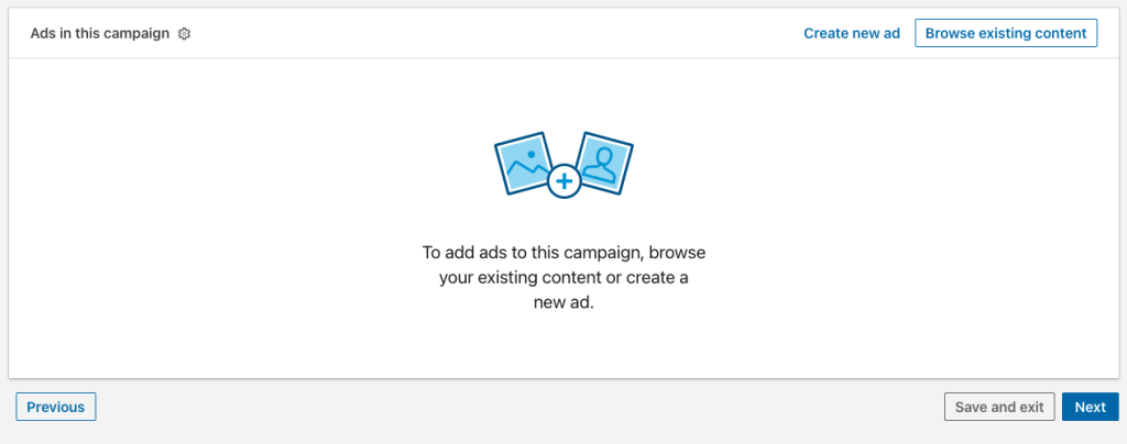 Step 7 start building your ad