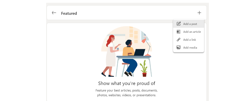 How To Add A Featured Section On LinkedIn